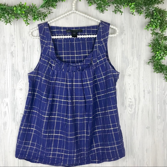 Marc By Marc Jacobs Tops - Marc by marc jacobs windowpane top